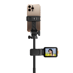 RK-X40G <span class=keywords><strong>de</strong></span> projection vocale Mini Selfie Monitor Screen Sound Edition Clip pliant universel Applicable à tous les bâtons Selfie - Product Image 1
