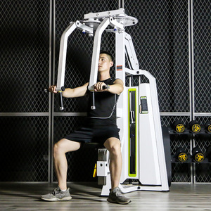 Máquina de Ejercicios para Pecho con Brazos Rectos y Asiento, 2020 mm, Ajustable, Equipo de Gimnasio Comercial para Entrenamiento de Pecho - Product Image 2