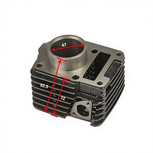 Nouveau kit de cylindre de moto (complet) en alliage d'aluminium modèle MF-CK 5 pour remplacement/réparation - Product Image 1