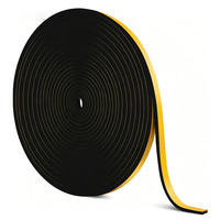 Bande de caoutchouc mousse auto-adhésive pour isolation acoustique, bande d'étanchéité en caoutchouc mousse pour portière de voiture, fournie par le fabricant