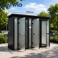 Cabine de douche vapeur sauna 3-en-1 conçue en usine, unité de salle de bain multifonction personnalisée OEM ODM pour projets hôteliers et villas