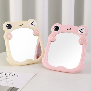 Nouveau miroir de <span class=keywords><strong>maquillage</strong></span> mignon, miroir vertical simple pour bureau, miroir de beauté compact pour dortoir de princesse - Product Image 2