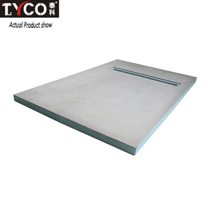 Planche de support de carreaux XPS, plateau de <span class=keywords><strong>douche</strong></span>, poêle wdi avec kits de vidange - Product Image 1