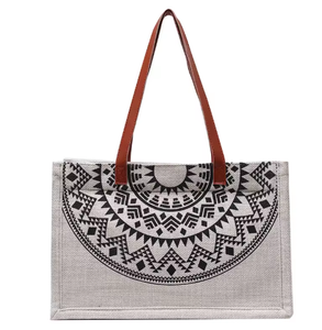 High quality designer customized fashionable cotton canvas handbag luxury <b>bag</b> women's <b>bag</b> women's <b>bag</b> - Product Image 2