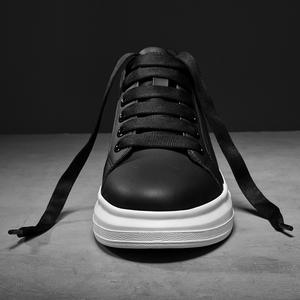 Zapatillas Casuales de Otoño para Hombre con Aumento de Altura Invisible de 8cm, Diseño Bajo, Malla Blanca, Suela de Goma, Tacón Bajo y Plataforma Gruesa, Moda Juvenil - Product Image 4