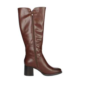 Women's <b>Knee</b> <b>High</b> Boots Brown Heel Height 37 - Product Image 4