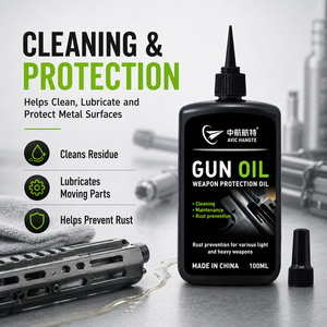 Achat en gros d'huile pour armes à feu directement de l'usine, huile synthétique pour armes à feu 3-en-1 CLP avec applicateur Needlegun multi-tailles - Product Image 4