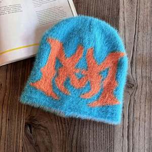 Gorros de Punto de Invierno con Logotipo Personalizado, de Piel Sintética de Visón, Transpirables e Impermeables, de Alta Calidad para Viajes, Venta al Por Mayor, Nueva Llegada - Product Image 4