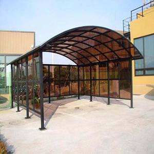 Dos coches prefabricados Policarbonato Carport Metal Carports para la venta - Product Image 3