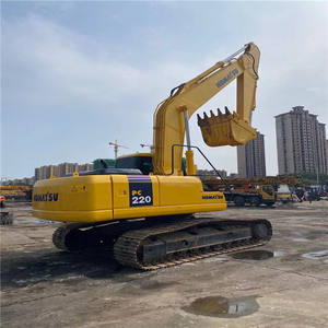 Excavateurs d'occasion Komatsu série PC220-7 120 120-2/3/5/6 12 tonnes Composant d'origine Bulldozers de marque japonaise Stock de vente disponible - Product Image 2