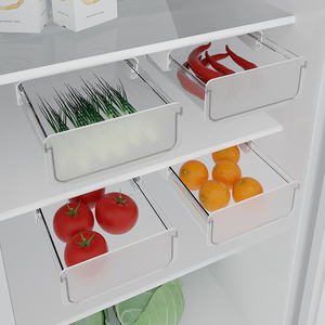 Hộp lưu trữ công nghệ phun nhựa một lớp ngăn kéo tủ lạnh loại đứng không mùi để lưu trữ thuận tiện - Product Image 1