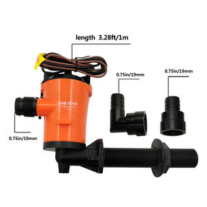 Petite pompe à appât submersible pour yacht et aquarium accessoire marin d'oxygénation de poisson vivant à courant continu - Product Image 6