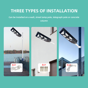 900 da esterno luce solare All-In-One con sensore di energia solare luce solare IP65 lampioni stradali - Product Image 5