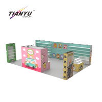 Système d'affichage Tianyu, boîte à lumière LED, équipement pliable robuste et écologique, kit de cadre en aluminium pour exposition