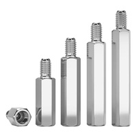 304 Stainless Steel Metric/Inch Inner and Outer Single Head Hex Screw Hexagon Stud Isolation Column Connection