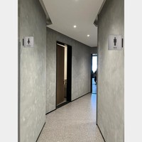 Autocollant mural personnalisé WC plaque d'indication acrylique salle de bain signe porte numéro femmes hommes toilettes signes toilettes