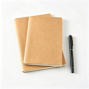 Carnet de notes B5 en papier kraft, relié par fil, pages vierges et lignées, 80 g/m², journal relié par fil, fournitures de bureau et scolaires, vente en gros - Product Image 1