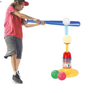 Jeu de plein air sport jouet balles <span class=keywords><strong>chauve</strong></span>-<span class=keywords><strong>souris</strong></span> Portable drôle exercice éducatif entraînement batte de Baseball ensemble pour les enfants - Product Image 1