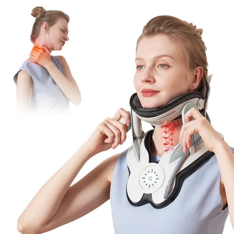 ALPHAY Cervical Traction Device with Effective Tool Daily Neck Support for Neck Pain Relief