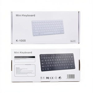 มินิคีย์บอร์ด K 1000 ดีไซน์กะทัดรัดไร้สายสำหรับใช้งานกับแมคและพีซี - Product Image 3