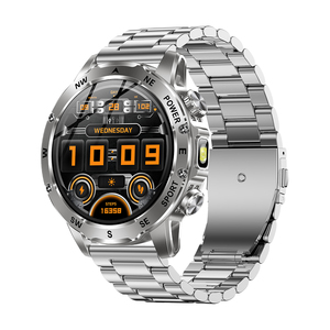 <span class=keywords><strong>Montre</strong></span> connectée TKYUAN AK92 pour l'extérieur, écran 1,53 pouces, appels Bluetooth, boussole, lampe de poche, faible consommation d'énergie, moniteur de fréquence cardiaque, <span class=keywords><strong>montre</strong></span> intelligente robuste pour le <span class=keywords><strong>sport</strong></span> - Product Image 1