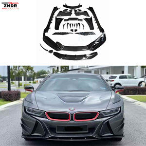 Kit carrosserie en fibre de carbone pour I8, auto-adhésif, comprenant lèvre avant, diffuseur, spoiler et jupes latérales, haute qualité, ajustement d'origine - Nouveau - Product Image 1