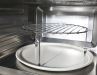 Grille de barbecue pour four à micro-ondes en acier inoxydable