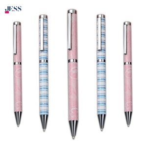 Wholesale Custom Logo 1.0mm Metal Ballpoint <b>Pens</b> Twist Function Full Printed Color Multiple Colors Heat Transfer Office School - Product Image 1