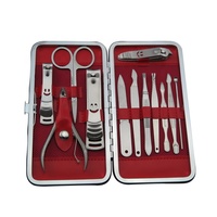 VW-MS-1020 Ensemble complet de 12 outils de maquillage pour ongles et sourcils Kit de manucure pour la beauté et les soins personnels