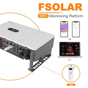 Sistema Solar Híbrido de Onda Sinusoidal Pura de 50KW, Trifásico, 48V, con Controlador MPPT - Product Image 1