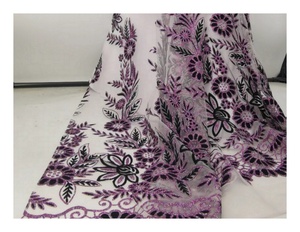 100% polyester sucre métallique avec <span class=keywords><strong>flocage</strong></span> robe de mariée tissus mode pour fête maille tissu avec impression brillante créative - Product Image 6