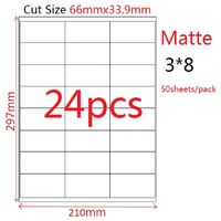 Étiquette de feuille A4 6 autocollants par feuille étiquette FBA étiquette expresse étiquette pour imprimante à jet d'encre/laser