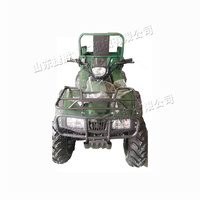 Quad 4 roues tout-terrain 300cc à transmission par arbre, idéal pour la plage