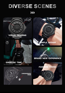 <span class=keywords><strong>JM</strong></span> นาฬิกาแฟชั่นผู้ชายใหม่ขายดีสีดำแม่เหล็กแนวคิดการลอยนาฬิกาควอตซ์เหล็กลูกเหล็กนาฬิกาคลาสสิกเรียบง่ายกันน้ำสายเหล็ก - Product Image 5