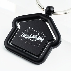Custom Sublimation Metal Letter Keychain Wholesale Metal Smart <b>Key</b> Holder Name Tag <b>Key</b> <b>Chains</b> - Product Image 1