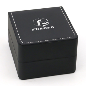Hộp đựng đồng hồ hình chữ nhật bằng da PU Furong + nhựa, giá sỉ rẻ, lót nhung, nhẹ, chất lượng cao - Product Image 1