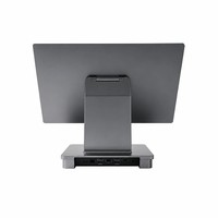 Sistema POS con Pantalla Táctil Capacitiva de 15.6 Pulgadas, Windows 11, Bluetooth 5.2/Wi-Fi 6, Resolución Full HD, Aleación de Aluminio Ultrafina para Restaurante, Intel