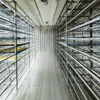 Système de stockage de graines de champignons, conteneur d'expédition intelligent pour la culture, germination d'orge, fabrication de machines