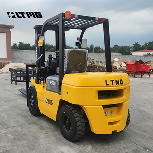 LTMG mejor precio carretilla elevadora diesel 2500mm horquilla 2.5ton 3ton 3.5ton 3M 4m 4,5 m 5,5 m 6m carretilla elevadora diesel con cambio lateral - Product Image 5