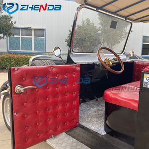 Nuovo Stile 2025 Personalizzato, Vendita Calda, <span class=keywords><strong>Auto</strong></span> Classica Nera per Turismo, Carro Elettrico Vintage con Guida a Destra, <span class=keywords><strong>Auto</strong></span> Usate con Cofano Bianco - Product Image 5