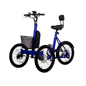 Tricycles à une vitesse, vélos cargo à 3 roues, vélos électriques Bakfiets pour loisirs, courses, exercices avec dossier - Product Image 6