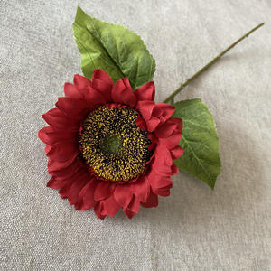 Girasol de simulación para boda, flor artificial individual, girasol de imitación, accesorios para fotografía en casa, flor de boda al por mayor - Product Image 6