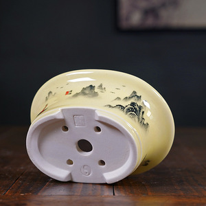 กระถางบอนไซเซรามิกขนาดใหญ่, กระถางบอนไซอี้ซิง, กระถางบอนไซเซรามิกสำหรับโครนัส เซน, วาซี บอนไซ, มาเซต้า บอนไซ - Product Image 4