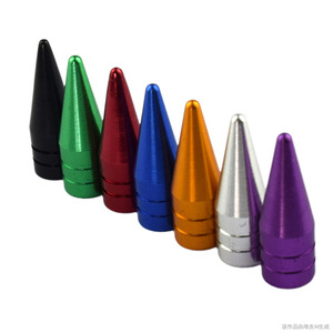 Tapas de válvula de aleación de aluminio para neumáticos de coche, color morado, cubiertas de válvula sin cámara de acero inoxidable para actualización y reacondicionamiento - Product Image 2