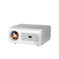 Proyector Portátil Veacine H31 Blanco, 800 ANSI Lúmenes, 1080P Full HD, Android 12, Altavoces Integrados, Lámpara LED, Cine en Casa, WiFi 6