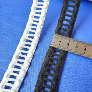 Nhà Máy Hỗ Trợ 2018 Thiết Kế Mới <span class=keywords><strong>20Mm</strong></span> Dệt Kim Đàn Hồi Thang Ren Trim Cho Quần Áo TCYL20 - Product Image 1