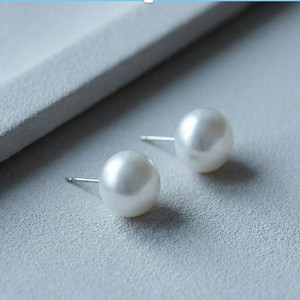 Pendientes de Perlas de Agua Dulce de 4.5-9mm, Multicolores, Planos y Redondos, Joyería para Mujer, Regalo - Product Image 5