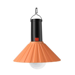 Lámpara LED recargable portátil para camping, para colgar en tiendas de campaña, para uso en mercados nocturnos, con interruptor de botón. - Product Image 6