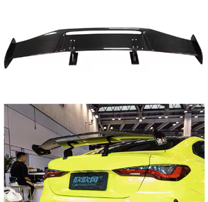 Di alta qualità in fibra di carbonio vera e propria in fibra di carbonio bagagliaio alettone Auto Auto <span class=keywords><strong>Spoiler</strong></span> posteriore per <span class=keywords><strong>BMW</strong></span> 4 serie G22 G23 2021-UP - Product Image 1