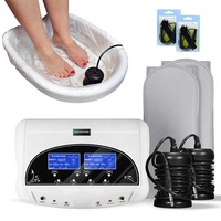Appareil de désintoxication ionique pour les pieds HK 805C avec thérapie par ceinture chauffante et massage des pieds